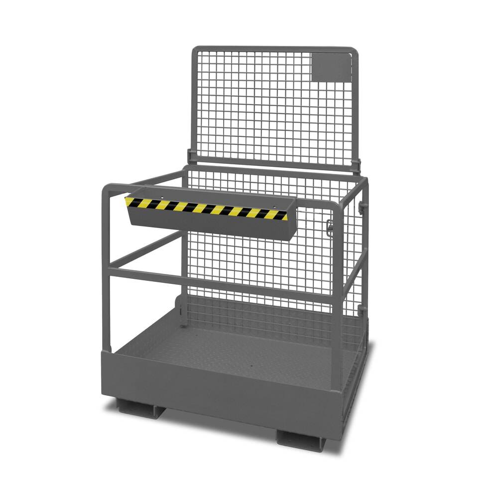 Eichinger® Arbeitskorb für Stapler 2 Personen, Aufnahme breite Seite-0