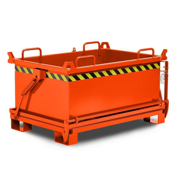 RR-Industrietechnik® Klappbodenbehälter Typ RBB, Volumen 1,5 m³