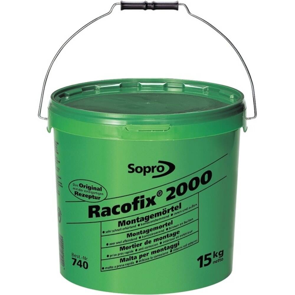 SOPRO Montagemörtel Racofix® 2000, 1:3 Raumteile (Wasser/Mörtel) 15 kg-0