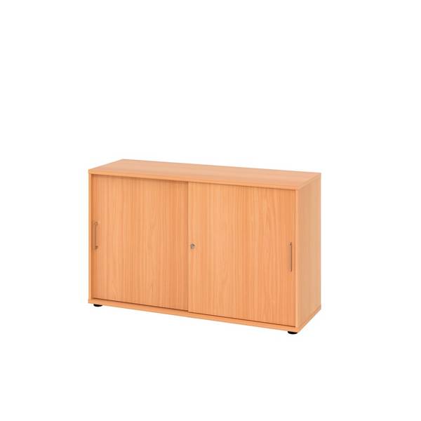 Hammerbacher Schiebetürschrank 2OH 120cm BS Buche/Buche