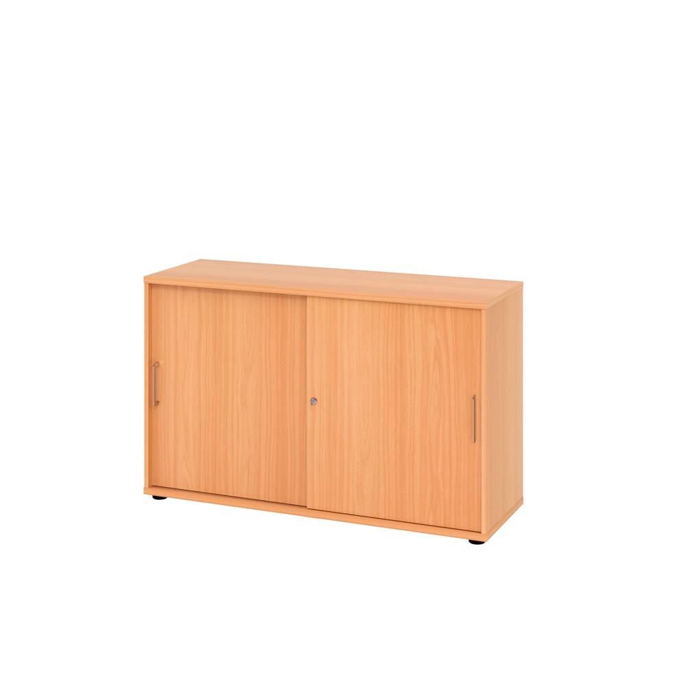Hammerbacher Schiebetürschrank 2OH 120cm BS Buche/Buche-0