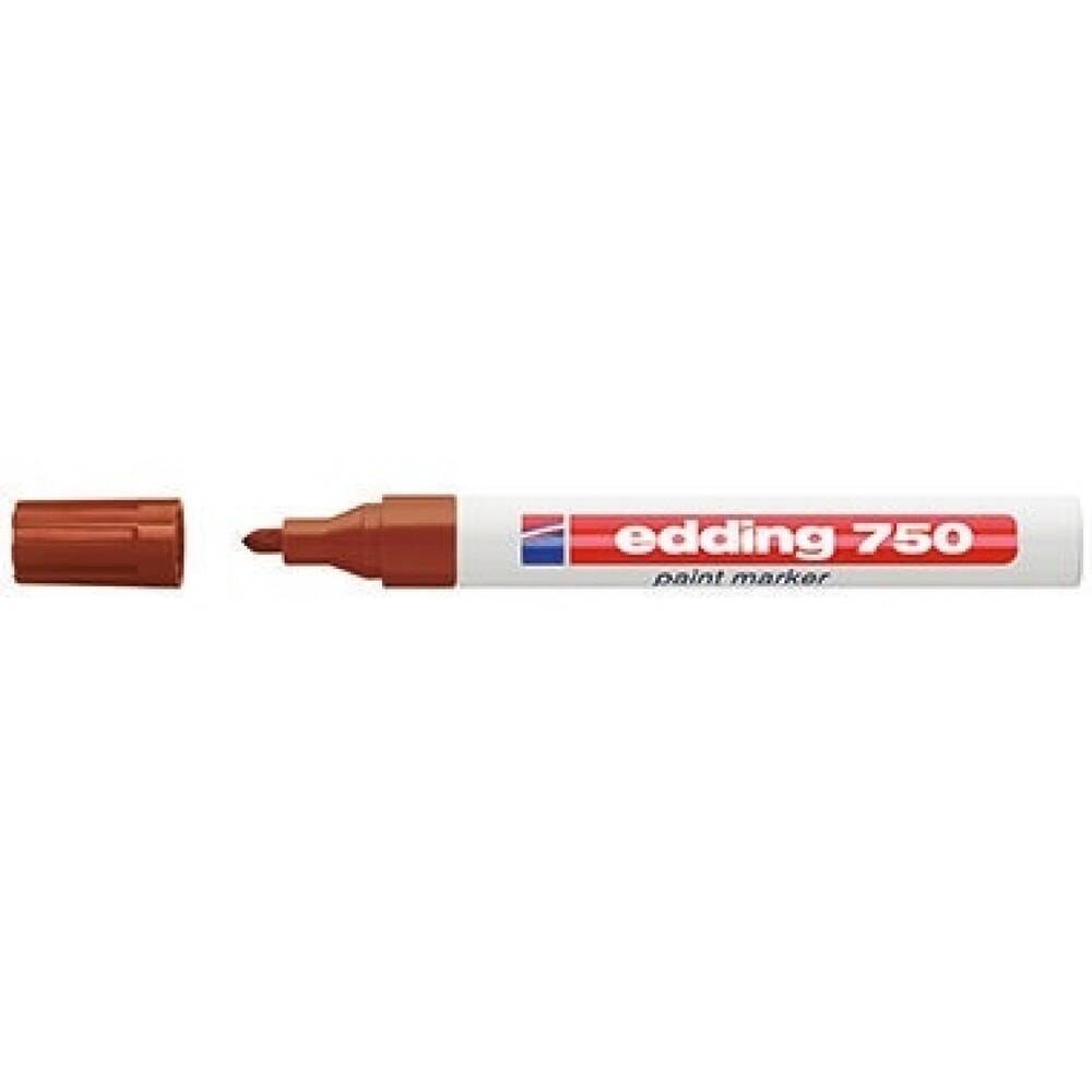 edding Lackmarker 4-750-9-007 2-4mm Rundspitze permanent braun-0