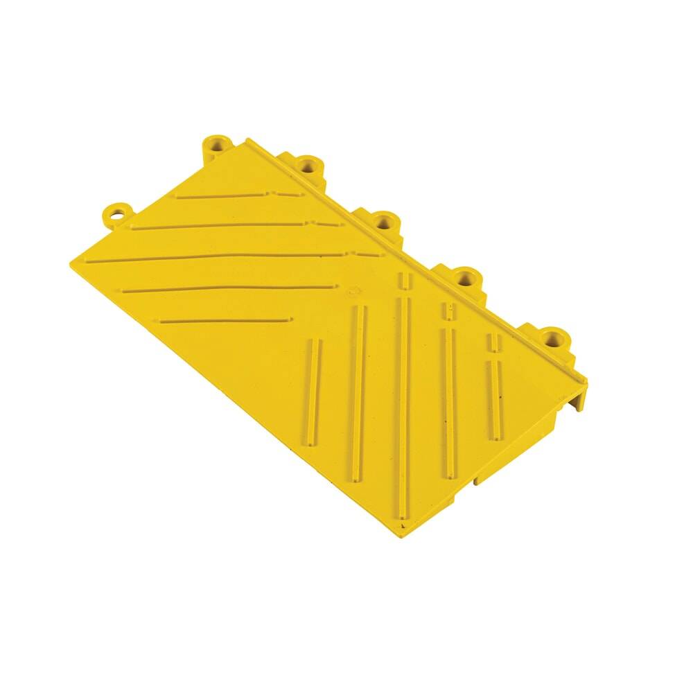 Randstück für NoTrax Bodenplatten-Stecksystem, mit Stecknasen, BxL 152-3