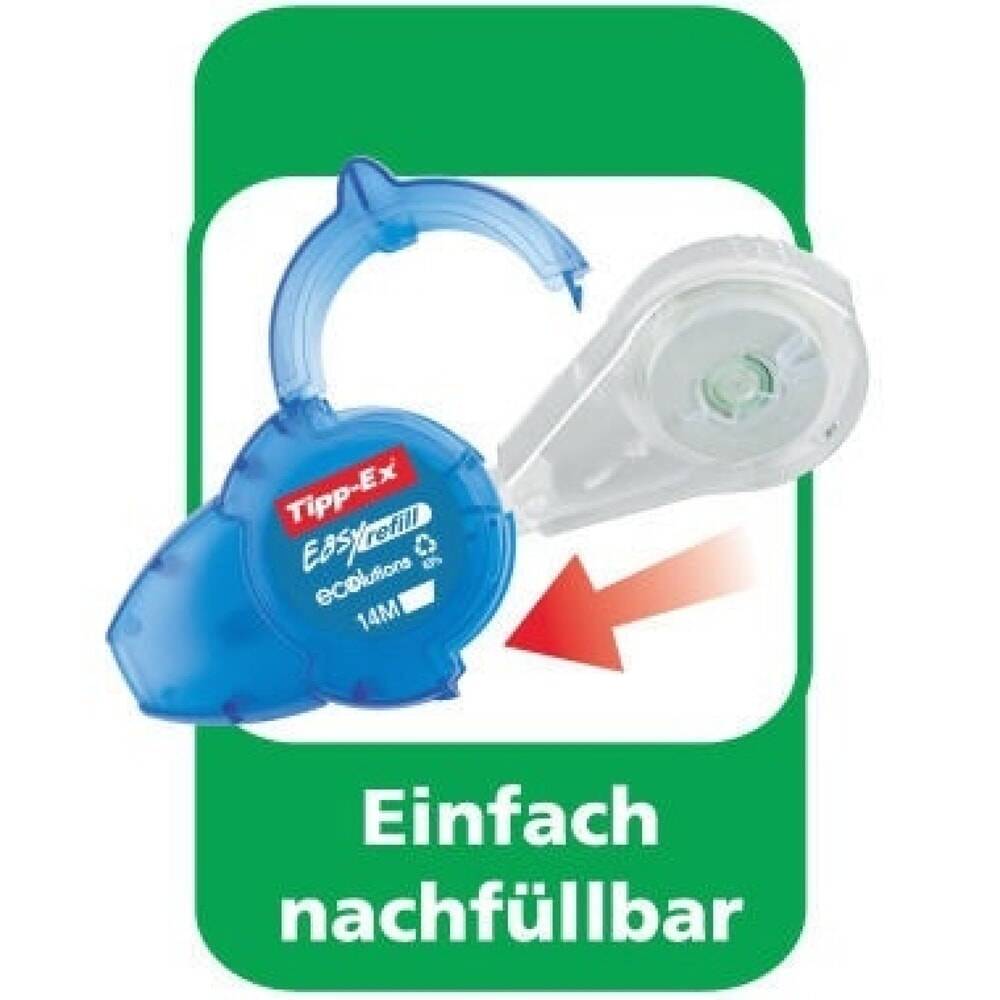 Tipp-Ex Korrekturroller Easy Refill 8794242 5mmx14m Mehrweg weiß-2