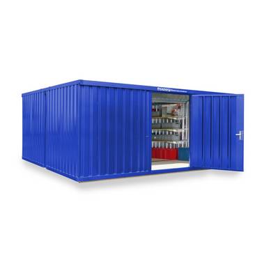 FLADAFI® Materialcontainer Kombination, lackiert, 2 Module