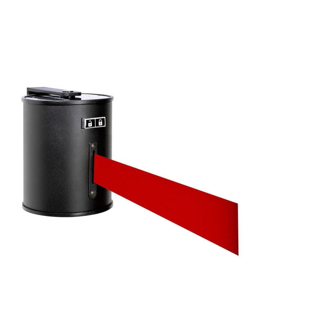 RS-GUIDESYSTEMS® Wandgurt mit Metallgehäuse, Auszugslänge 20 m, rot-0