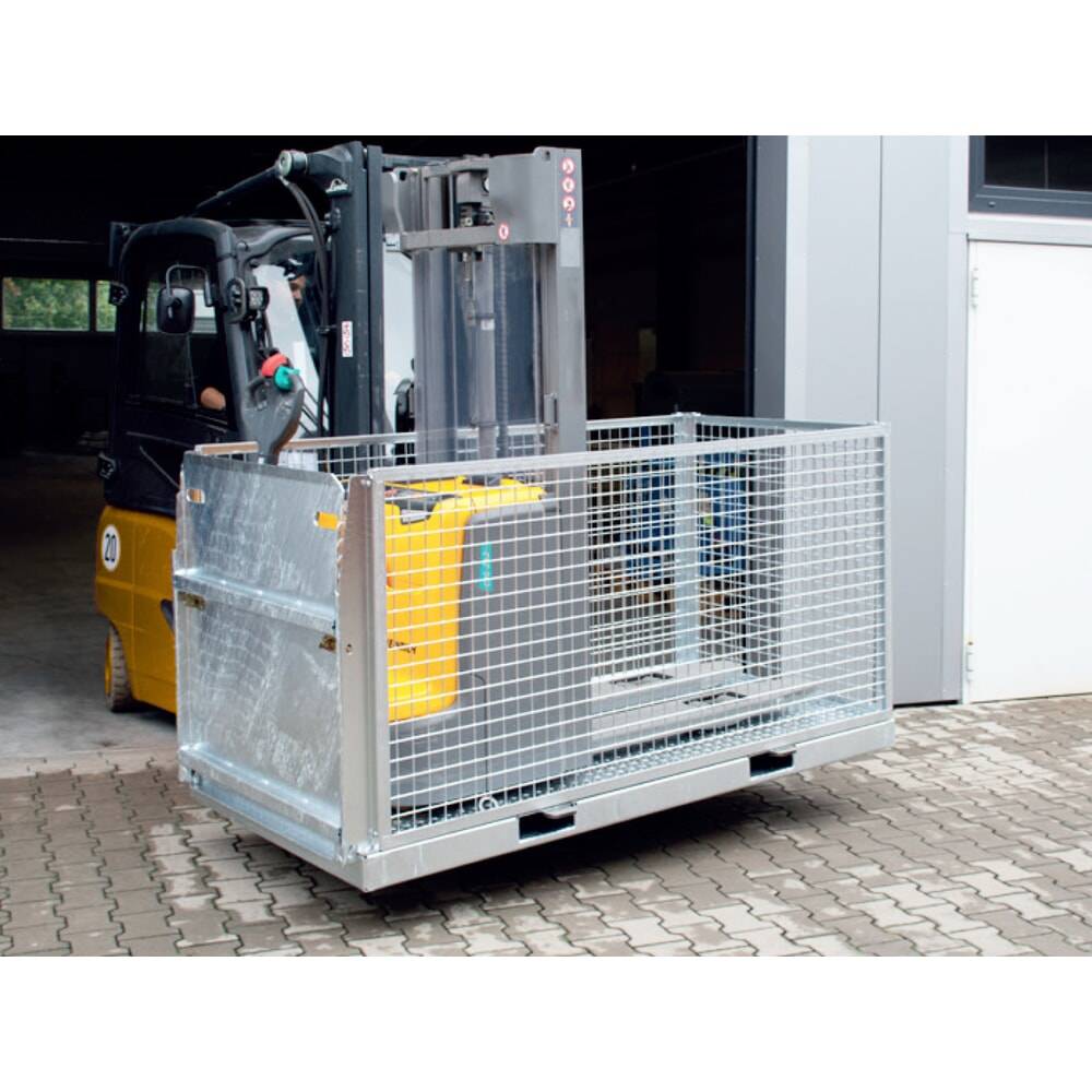 Bauer® Material-Transport-Palette MTP 2000, feuerverzinkt-2