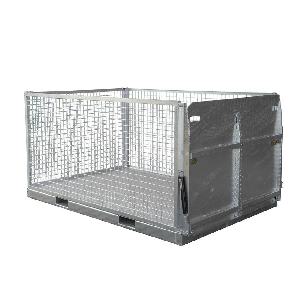 Bauer® Material-Transport-Palette MTP 2000, feuerverzinkt-0