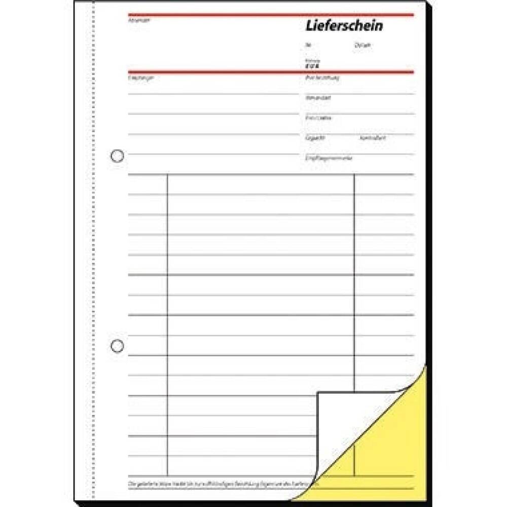 Sigel Lieferschein SD11 DIN A5 selbstdurchschreibend 2x40Blatt-0