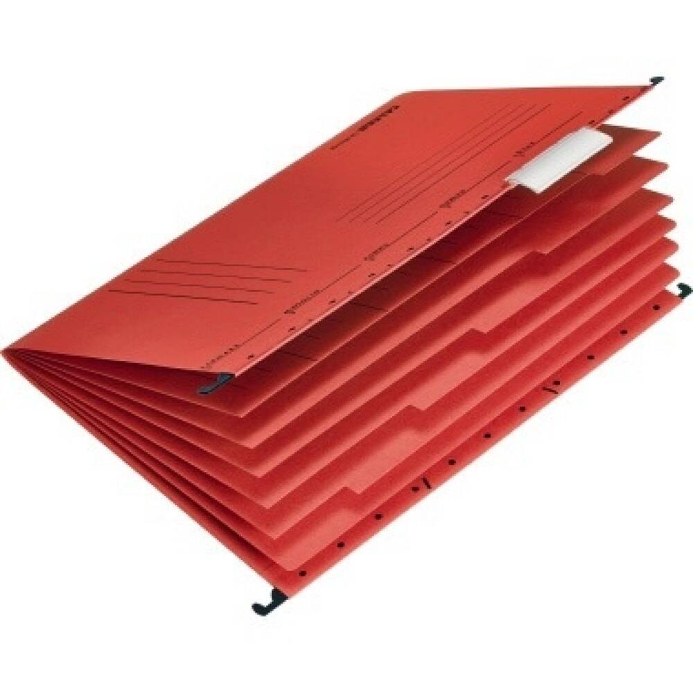 Falken Personalmappe 15046580 DIN A4 rot-0