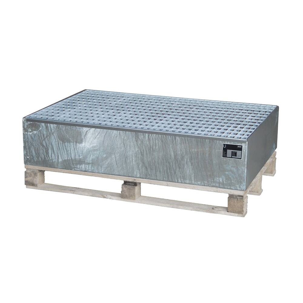 Bauer® Auffangwanne aus Stahl, Aufsatz für Euro- oder Chemiepaletten-0
