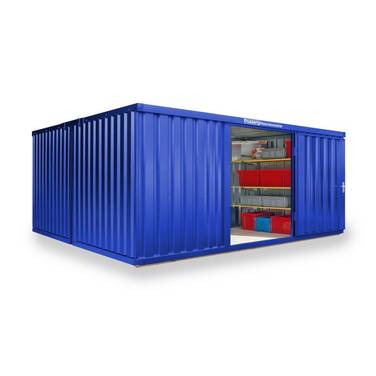 FLADAFI® Materialcontainer Kombination, lackiert, 2 Module