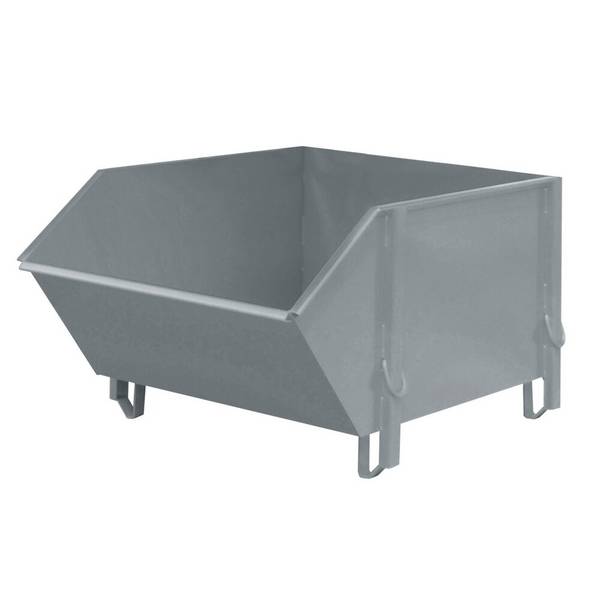 Bauer® Baustoffbehälter BBG 100, lackiert, Mausgrau
