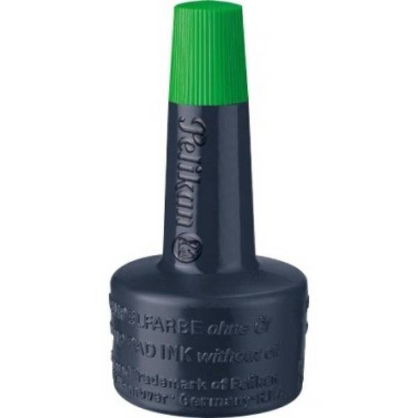 Pelikan Stempelfarbe 4K 351239 ohne Öl 28ml grün 310484-YY