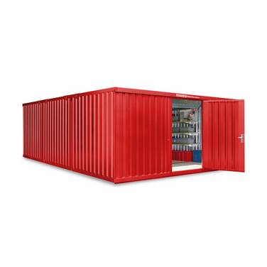 FLADAFI® Materialcontainer Kombination, lackiert, 3 Module