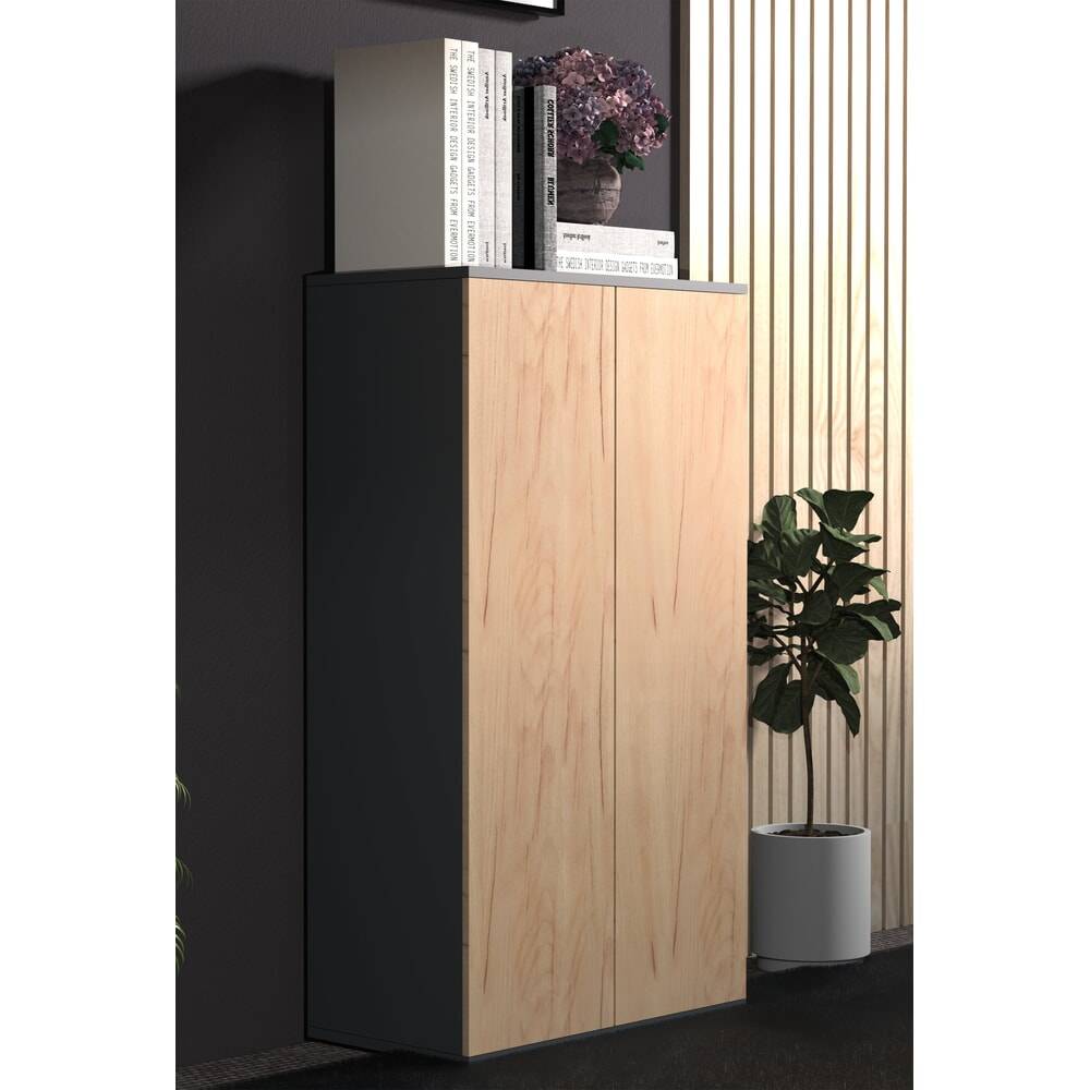 VCM Büroschrank Dalosa 3-Fach, Honig-Eiche-1