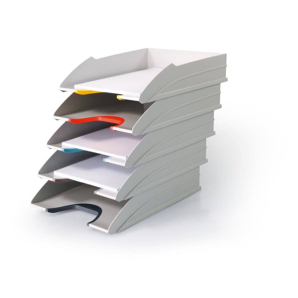 DURABLE Briefablageschalen VARICOLOR® MIX TRAY SET, A4, 15 Stk/VE-1