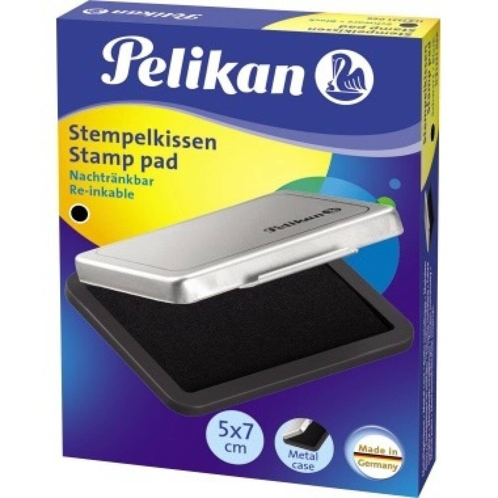 Pelikan Stempelkissen 331066 Gr.3 5x7cm Metallic-Gehäuse schwarz-0