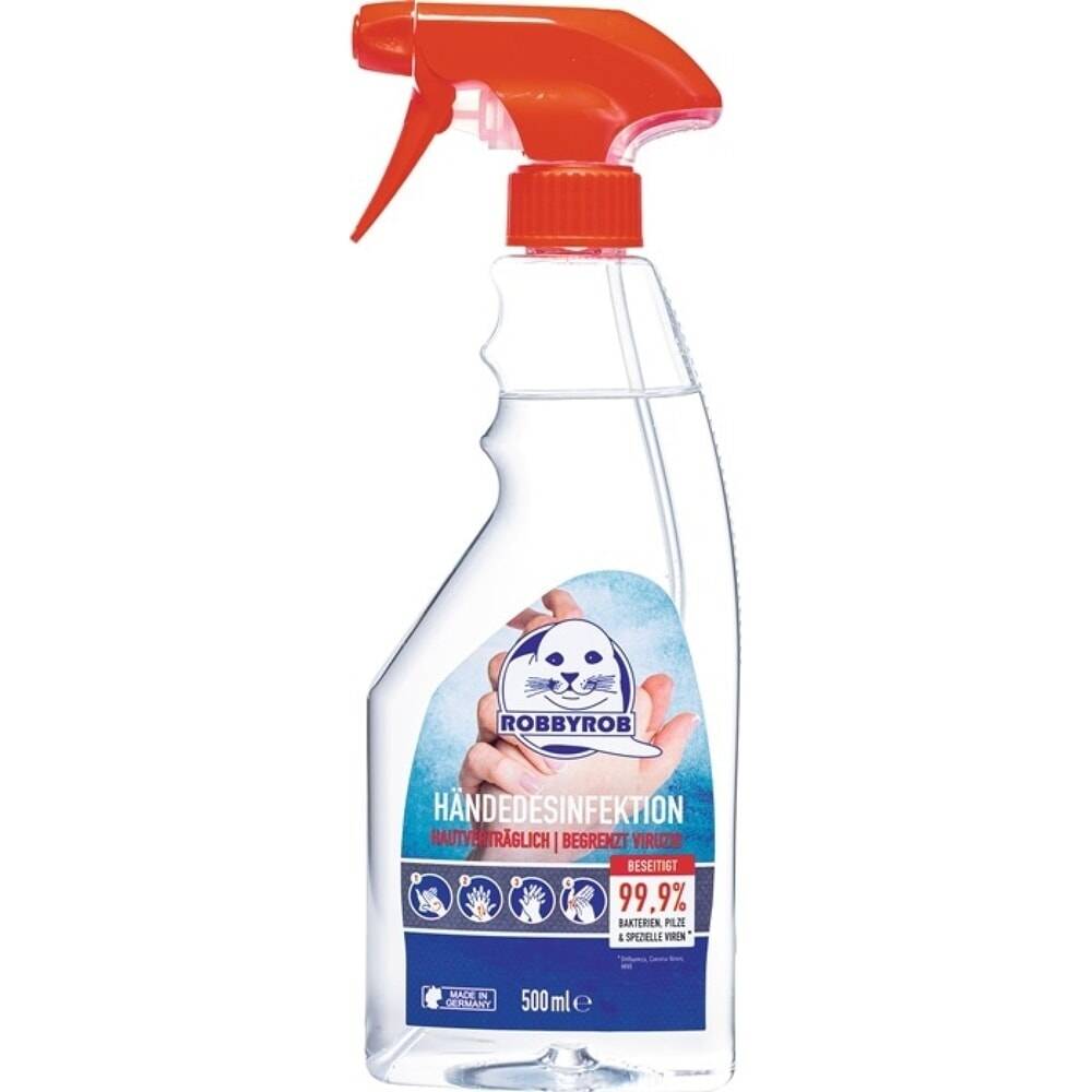ROBBYROB Hände-Desinfektionsmittel Robbyrob 0,5l-0