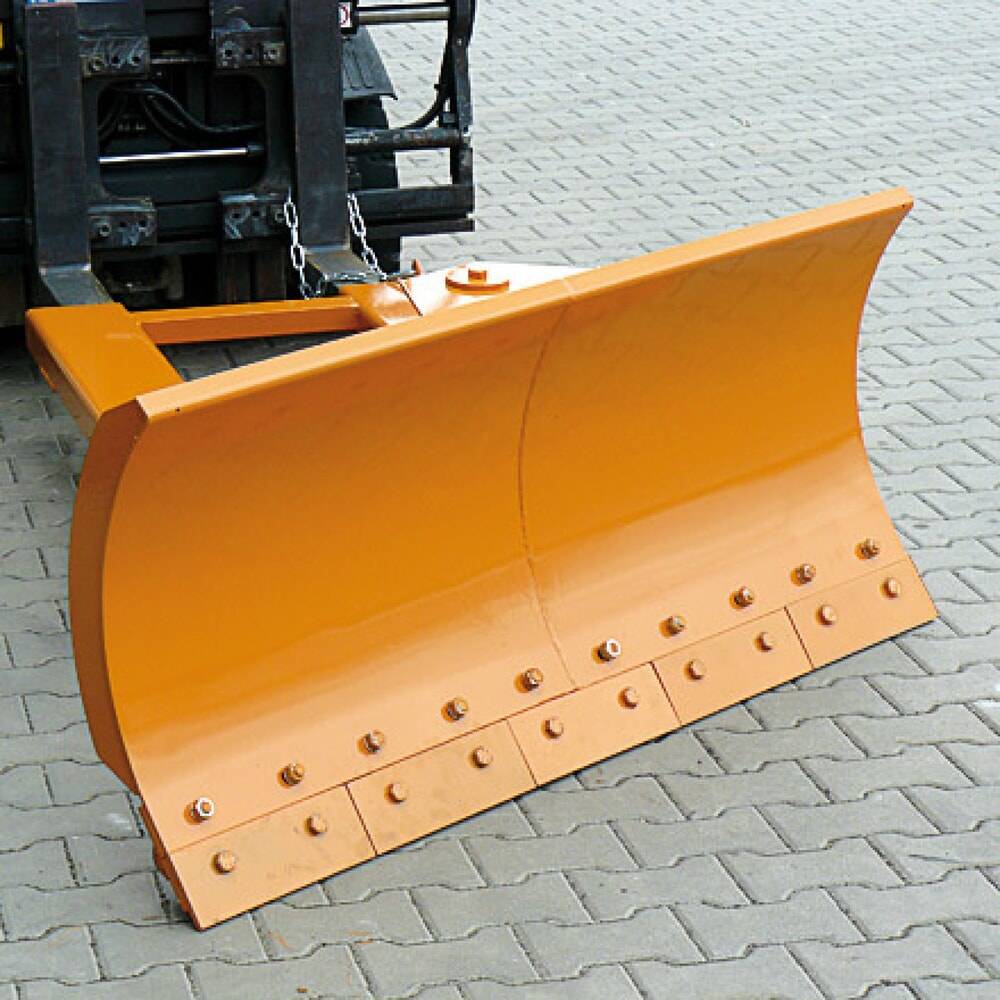 Schneeschieber, Schildbreite 1500 mm, anthrazitgrau, stahl-1