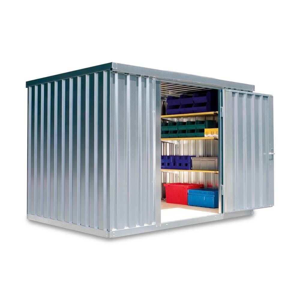 FLADAFI® Materialcontainer Einzelmodul, verzinkt, HxBxT 2.150 x 3.050-0