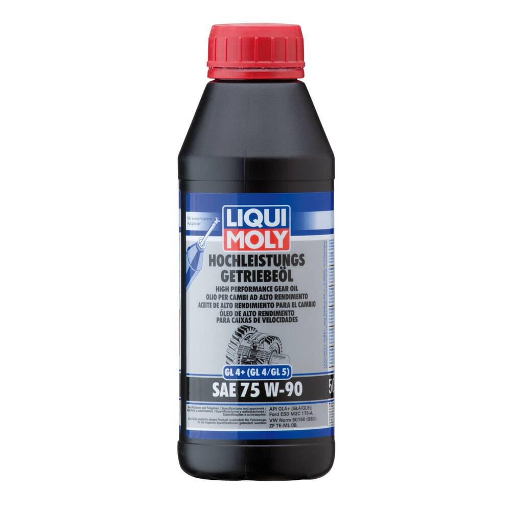 Hochleistungs-Getriebeöl (GL4+) SAE 75W-90, 6 Stück je 500 ml-1
