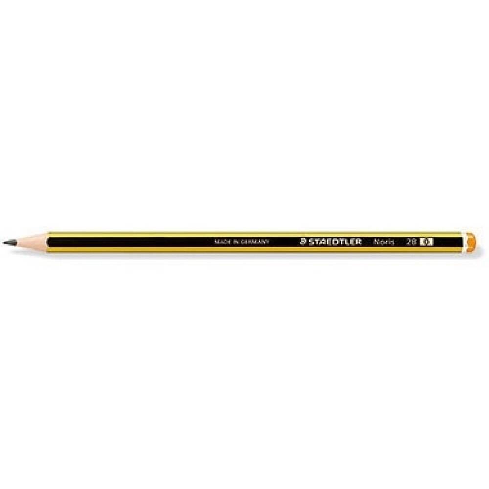 STAEDTLER Bleistift Noris 120-0 2B sechskantform gelb/schwarz-0