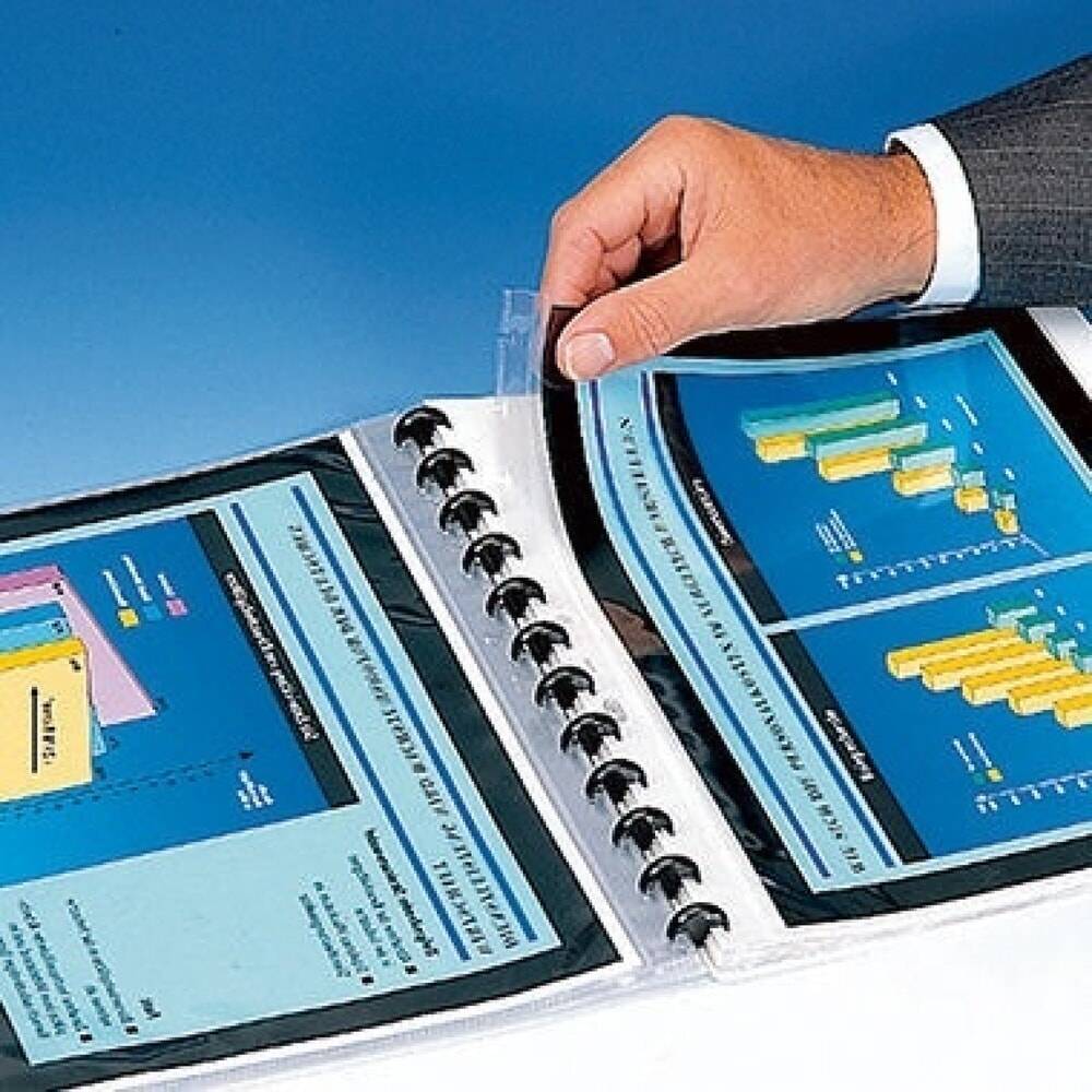 ELBA Ringmappe manageMe 100421156 DIN A4 PP grasgrün + 25Hüllen-2