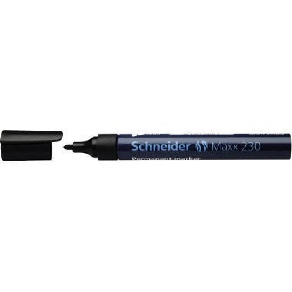 SCHNEIDER Permanentmarker 230 Rundspitze 1-3mm schwarz 123001-0