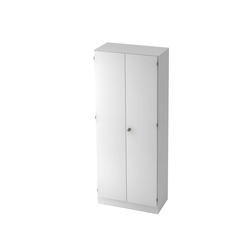 Hammerbacher Schrank 5OH mit Sockelbl. SG Weiß/Weiß-0