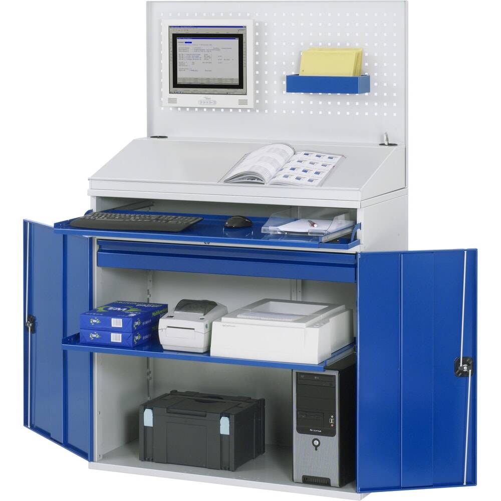 Computer-Schrank 61, B1100xT520xH1770mm, stationär-0