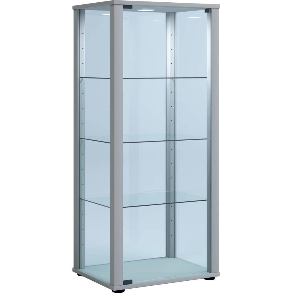 VCM Standvitrine Kavisa M, silber 443883-YY-0