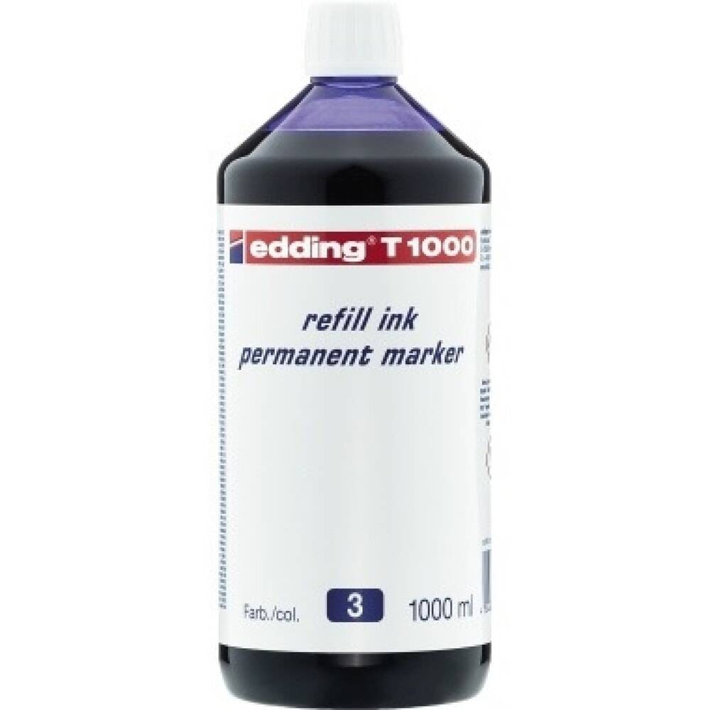 edding Nachfülltusche T1000 4-T1000003 1.000ml blau-0
