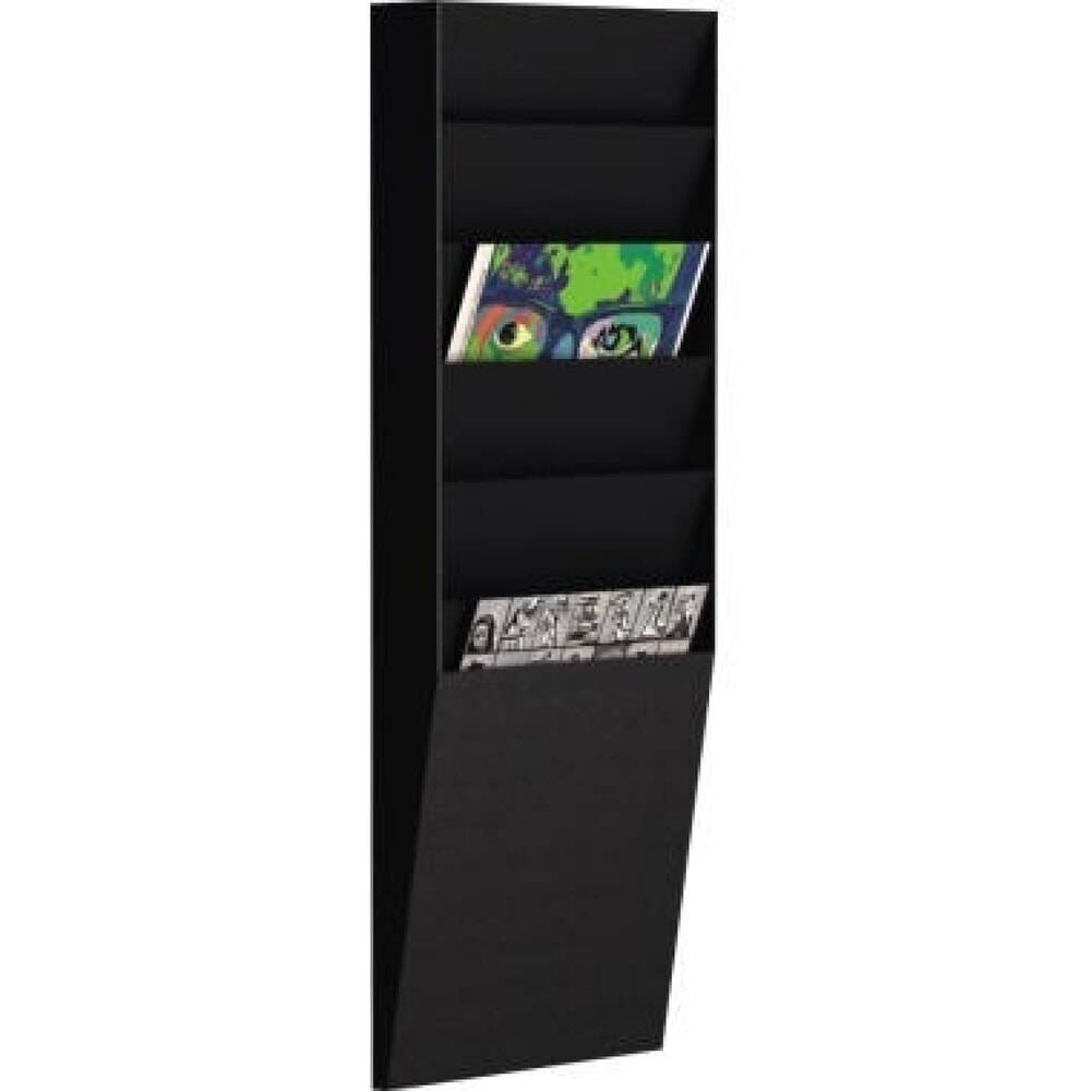 PAPERFLOW Wand-Sortiertafel V 6F A4V1X6.01 DIN A4 schwarz
