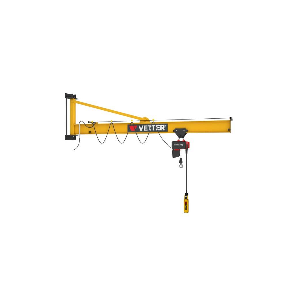 VETTER® Schwenkkran inkl. LIFTKET Elektrokettenzug-2