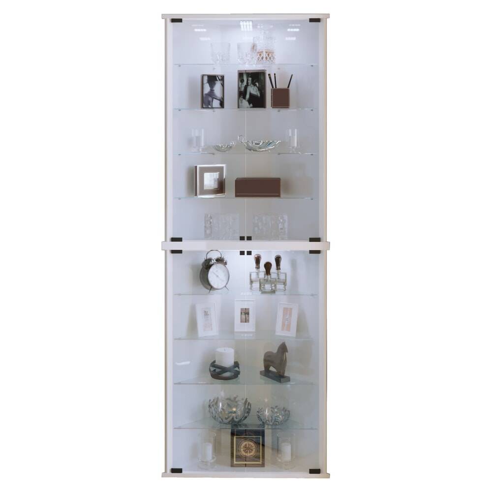 VCM Eckvitrine Vecko Maxi, weiß-0