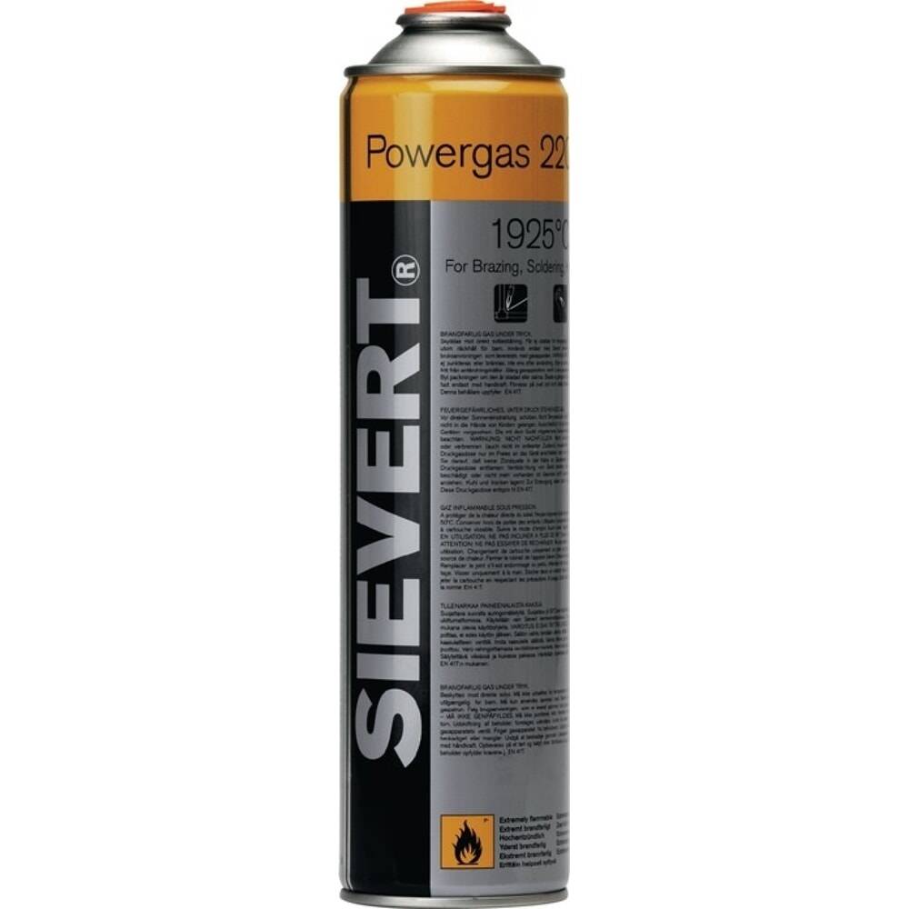 SIEVERT Schraubkartusche Powergas 2204, 336 g 600 ml, 1925 °C-0