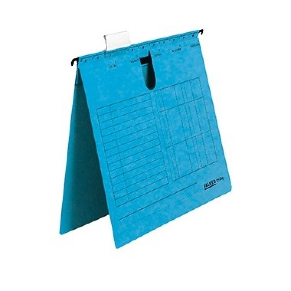Falken Hängehefter 80002702 DIN A4 kfm. Heftung blau-0