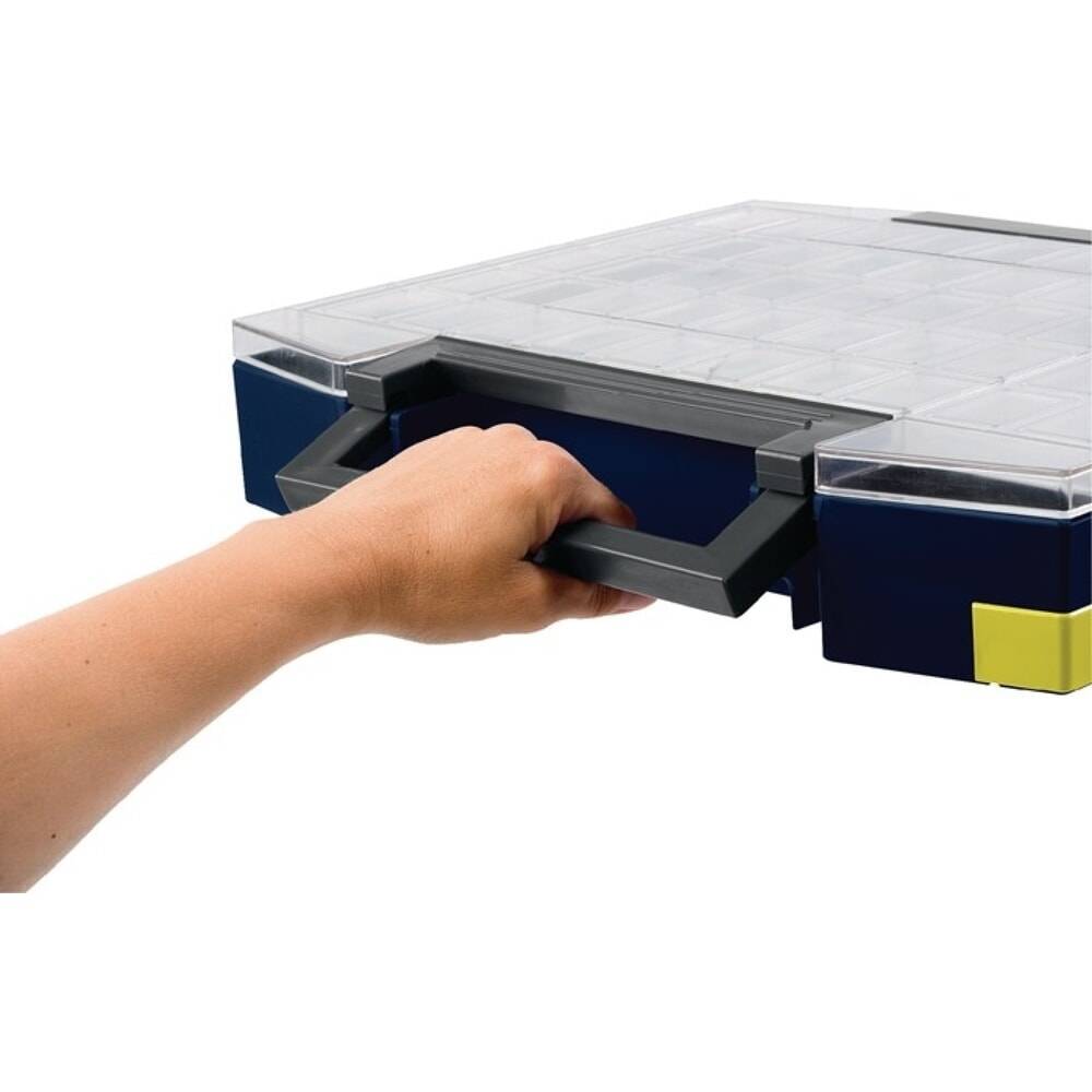 raaco Sortimentskoffer boxxser, 15 Fächer mit Profilraster, B298xT284x-3