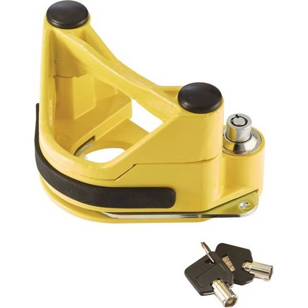 Anhänger-Diebstahlsicherung, L225xB200xH110mm, Stahl, pulverbeschichte