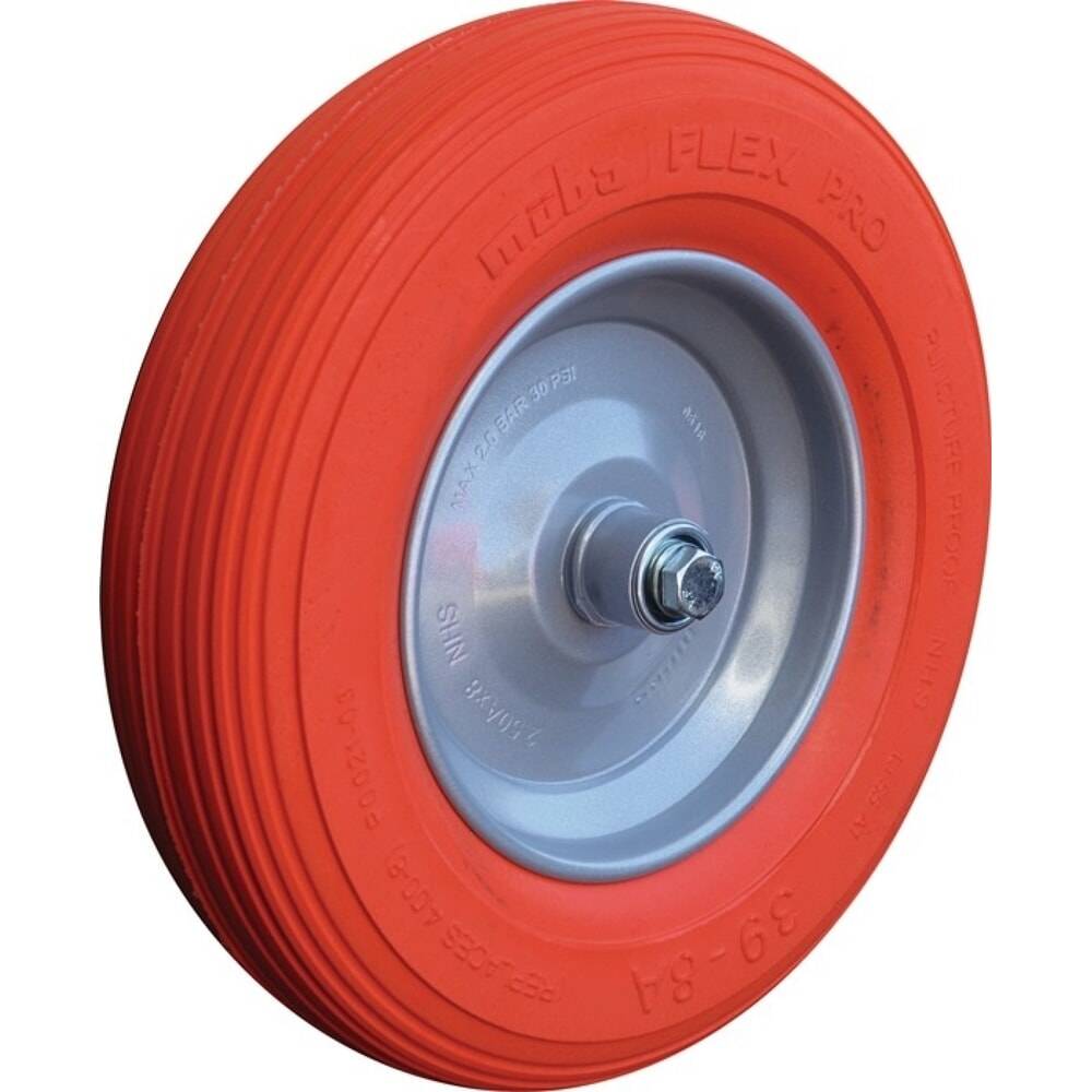MÜBA Polymeres Rad, Rad-Ø 400 mm Radbreite 100 mm-0
