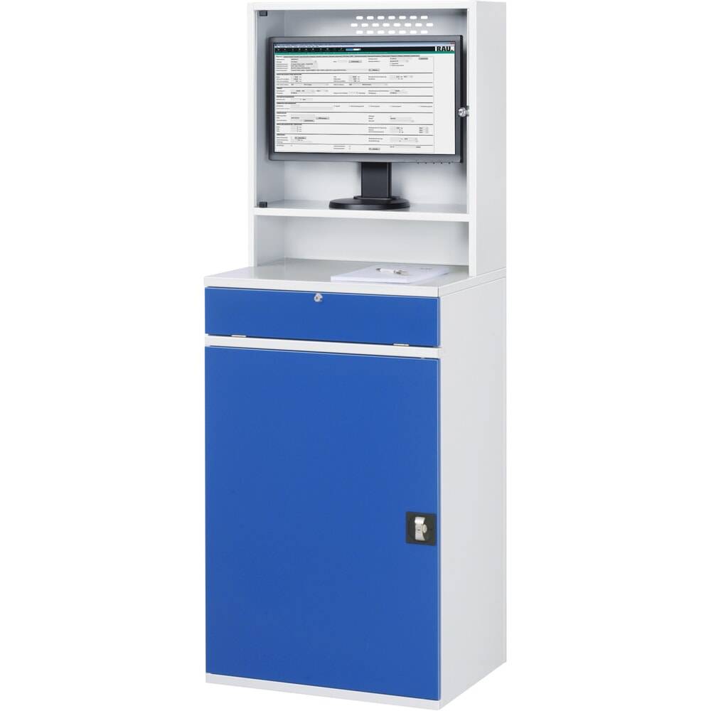 RAU Computer-Arbeitsplatz mit Monitorgehäuse, stationär-2