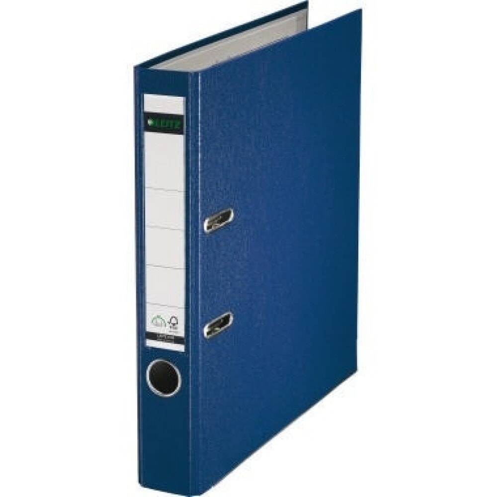 Leitz Ordner 10155035 DIN A4 52mm PP blau-0