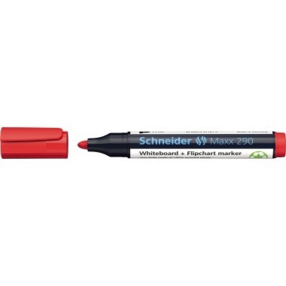 Schneider Boardmarker Maxx 290 129002 1-3mm Rundspitze rot-0