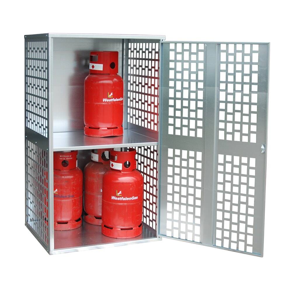 Bauer® Gasflaschen-Depot GFD-L 1, verzinkt-0