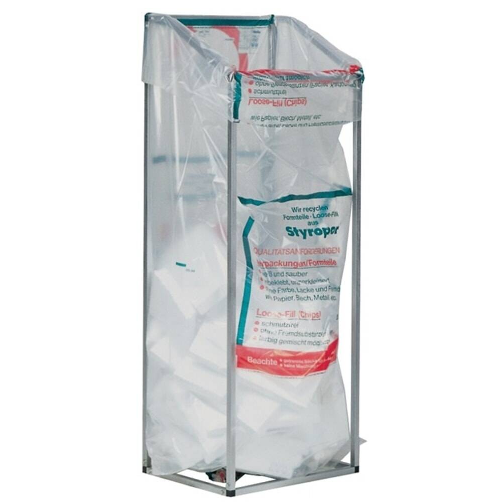 Kunststoffsack, B1300xL2600mm, 1000 l LD-PE transparent 80 µm, 20St./K-0