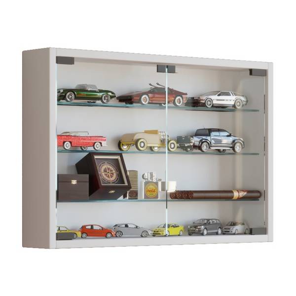 VCM Wandvitrine Mandosa M, weiß