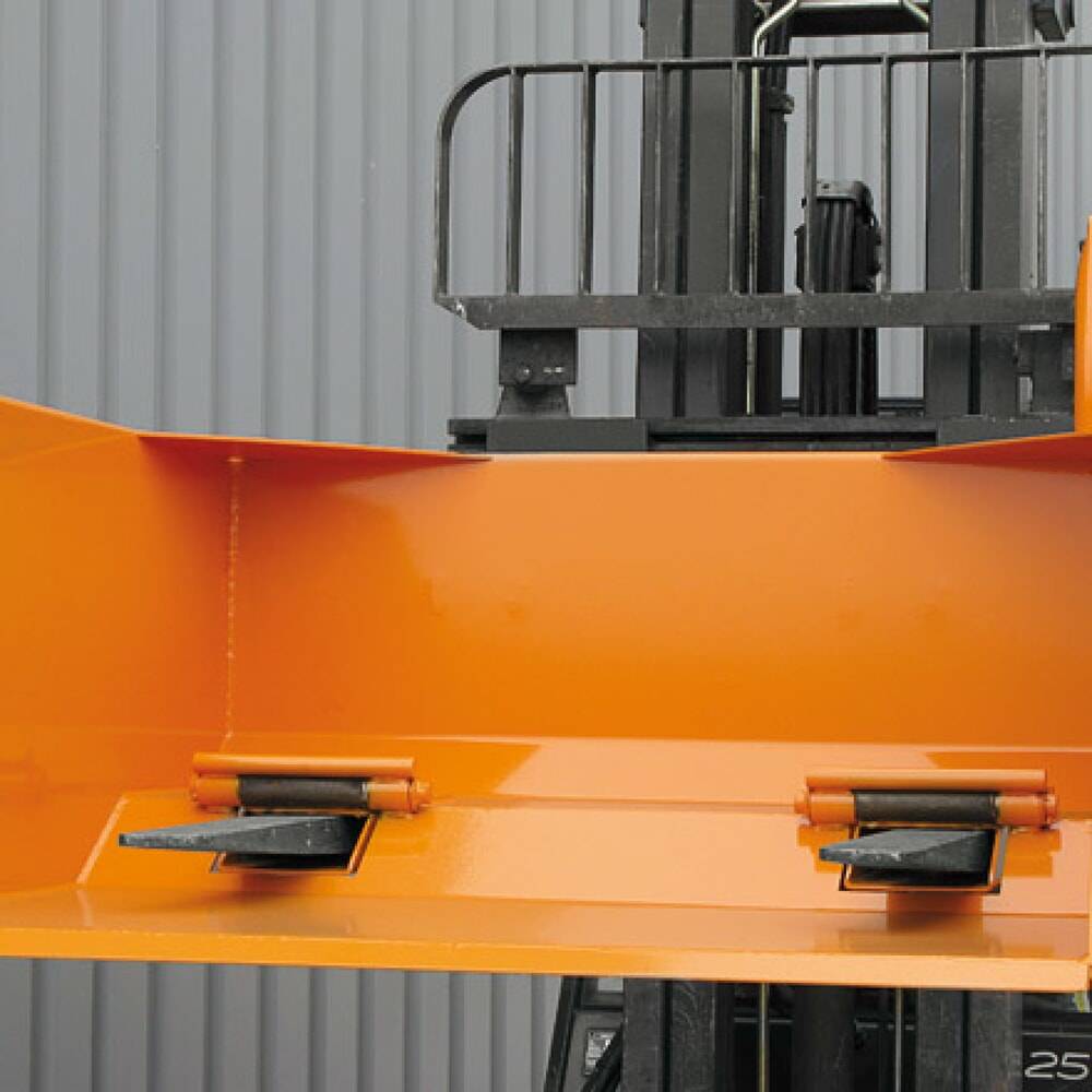 Eichinger® Schaufel mit Staplergabel-Durchschub, 2500 kg, 500 Liter en-1