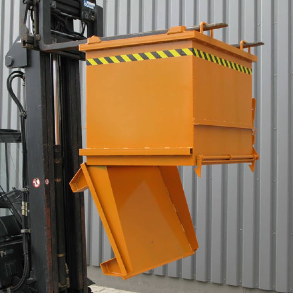 Eichinger® Baustoff-Container mit Klappboden, 2000 kg, 1000 Liter, enz-2