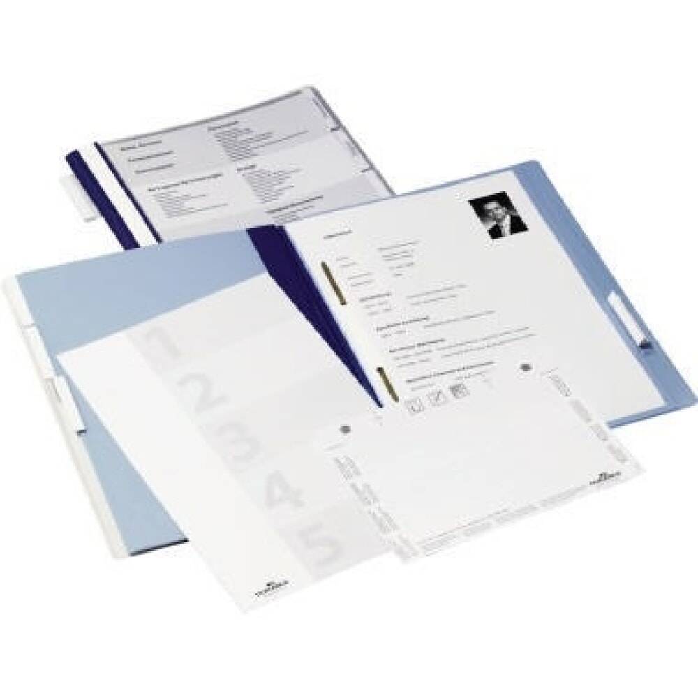 DURABLE Personalhefter 255506 DIN A4 Hartfolie blau-3